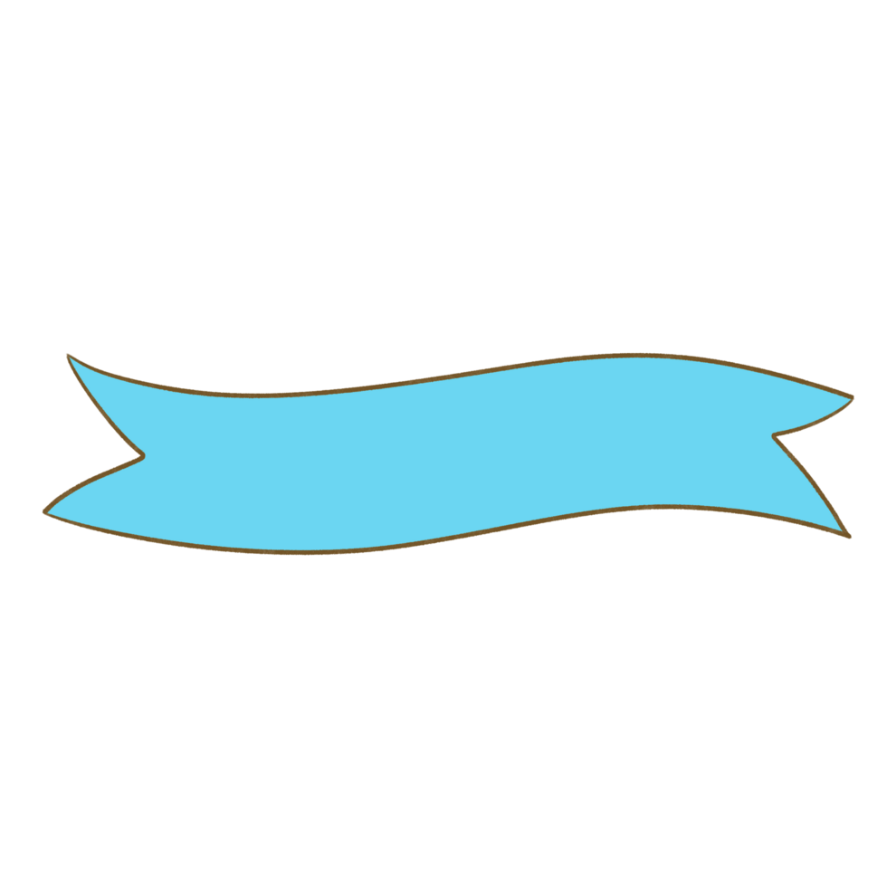 Blue Ribbons Element png