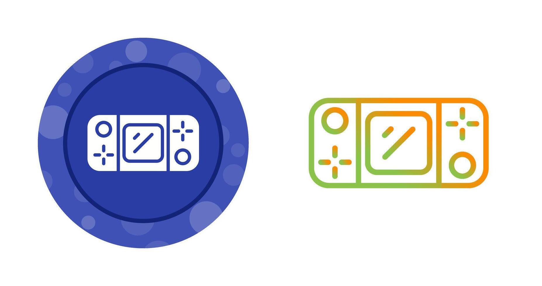 Handheld Game Console Vector Icon