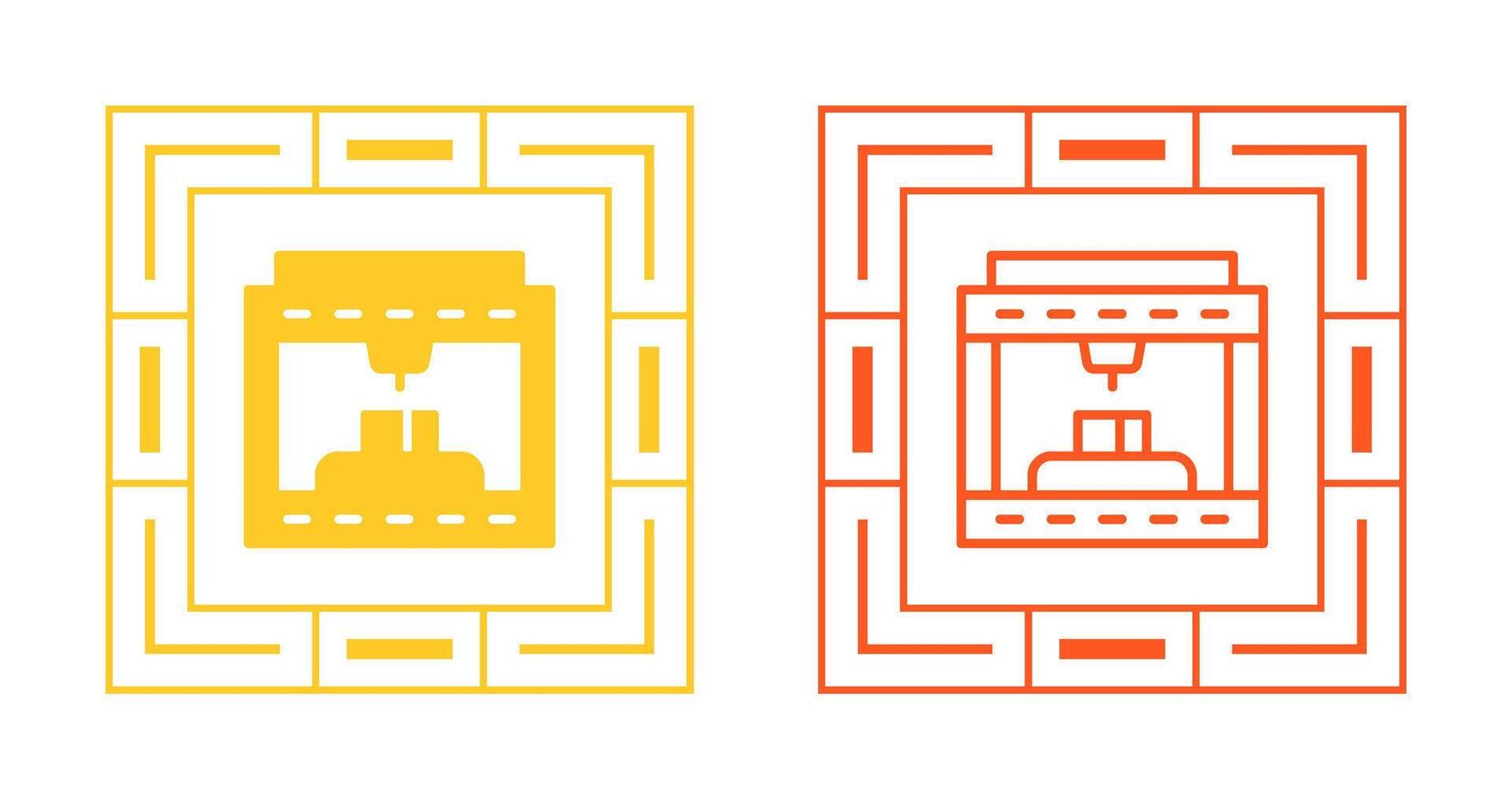 3d Printing Vector Icon