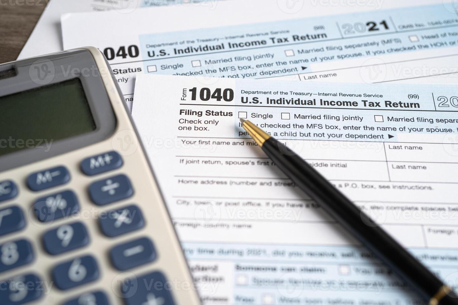 formar 1040, nos individual ingresos impuesto devolver, impuesto formas en el nos impuesto sistema. foto