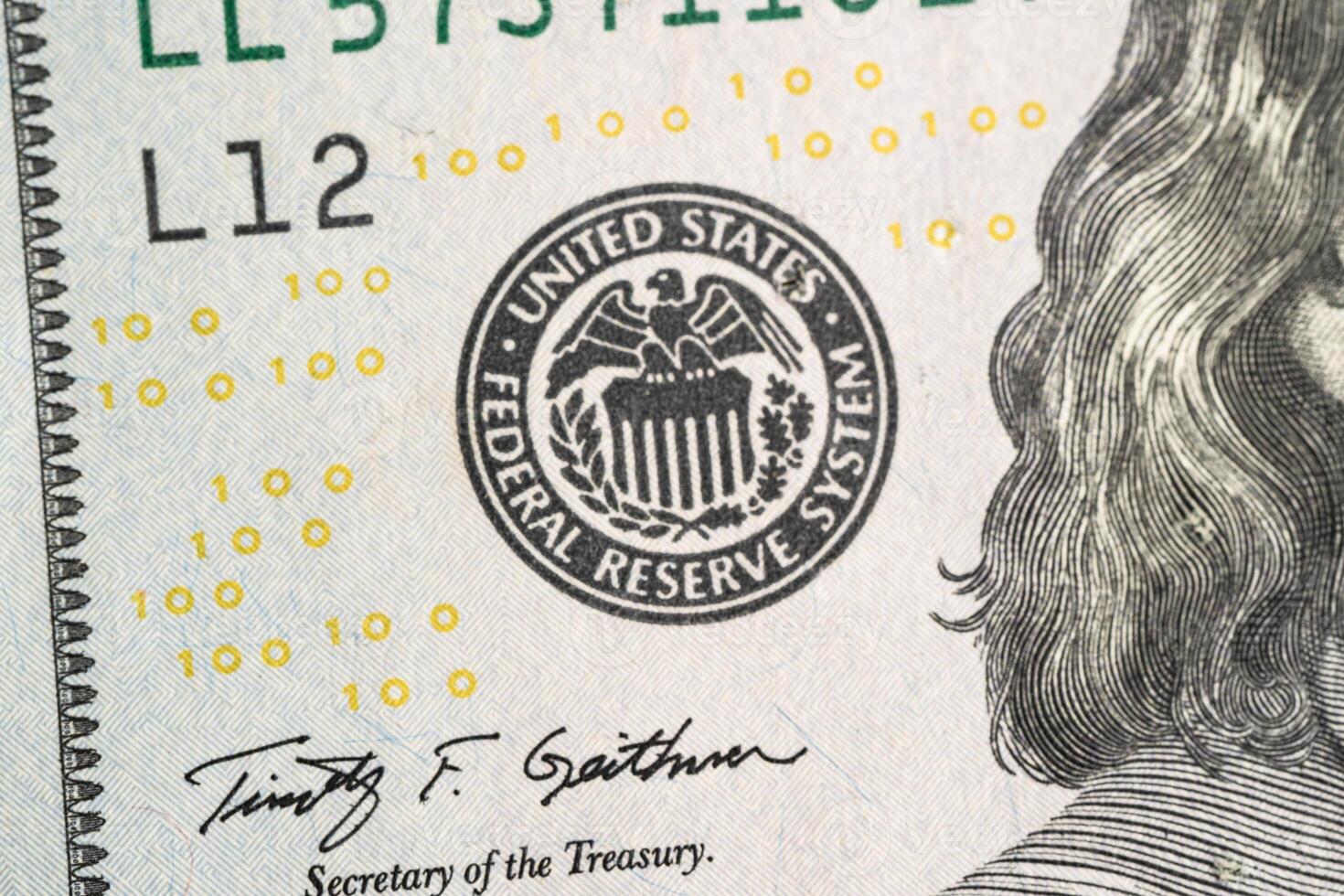 The Federal Reserve System, the central banking system of the United States of America. photo