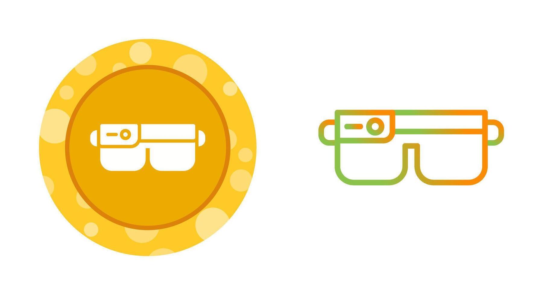 Smart Glasses Vector Icon