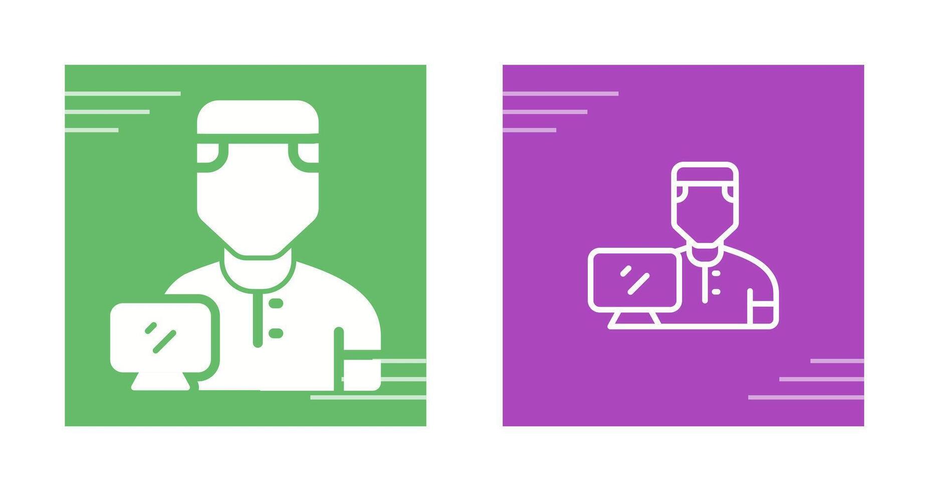 Working Man Vector Icon