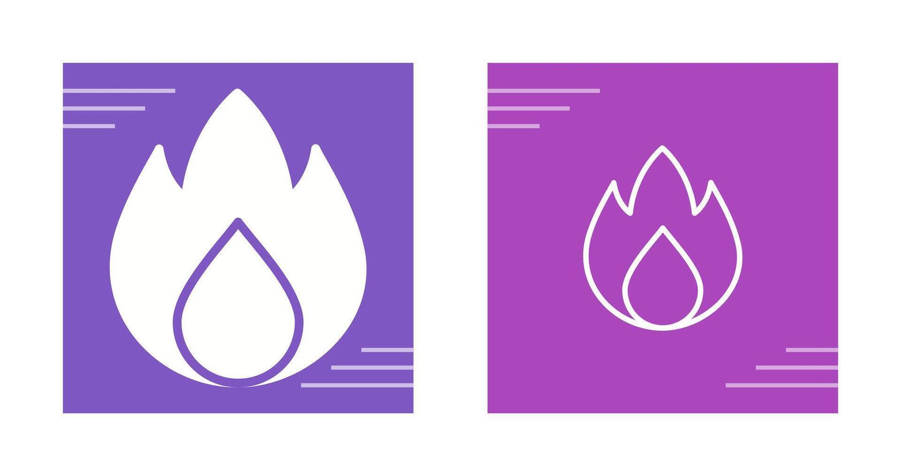 Flame Vector Icon