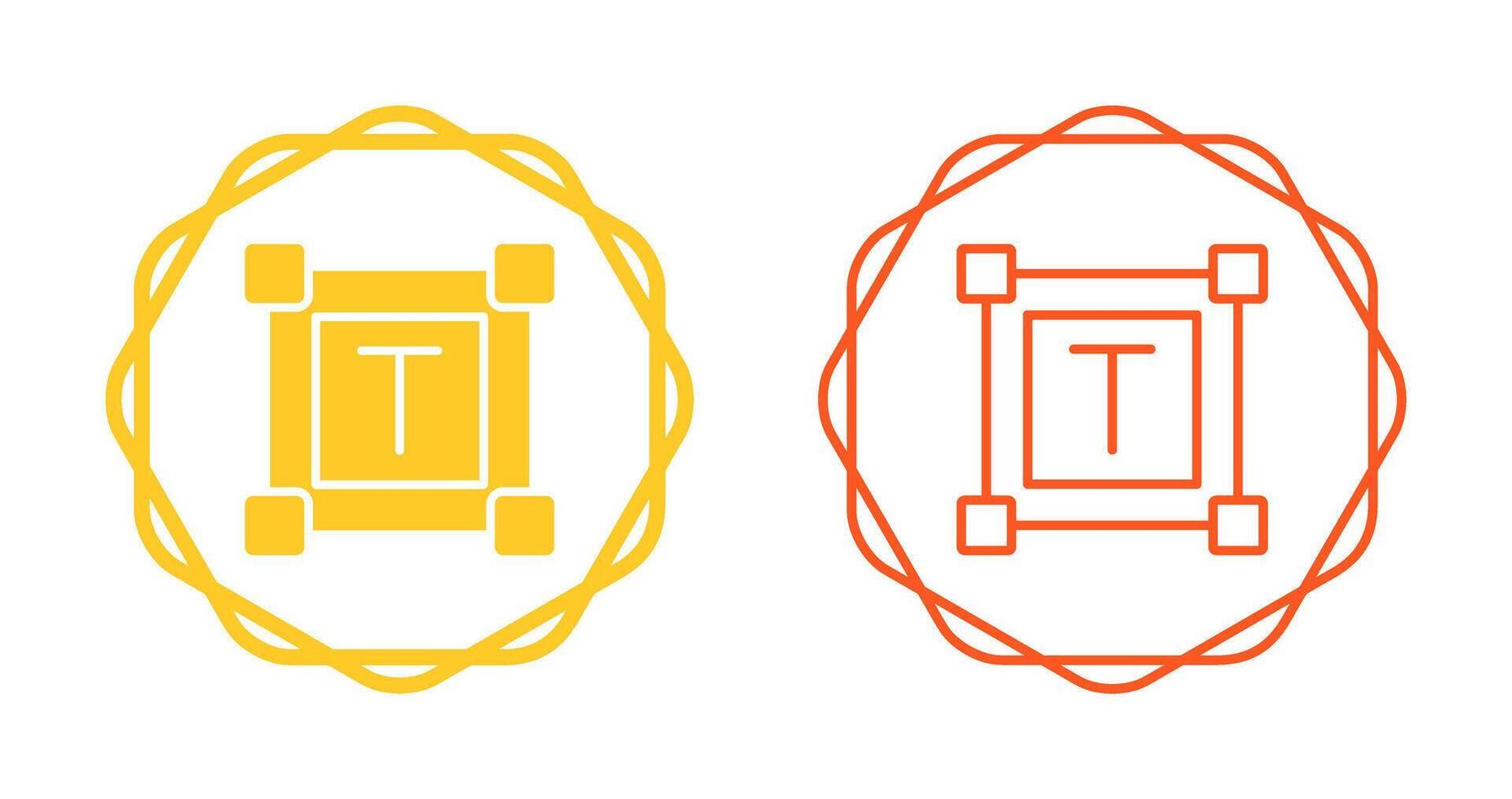 Font Design Vector Icon