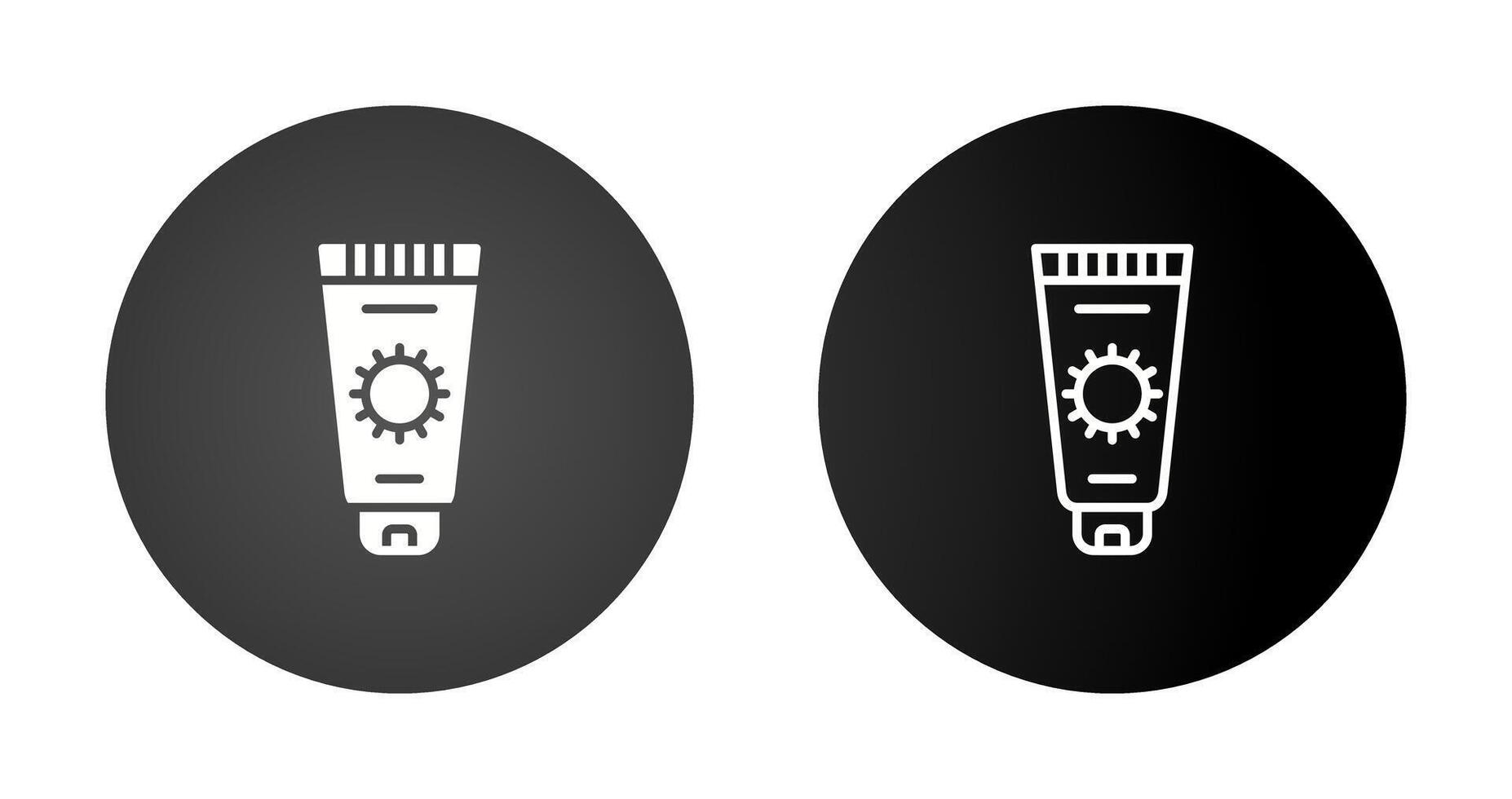 Sunscreen Vector Icon