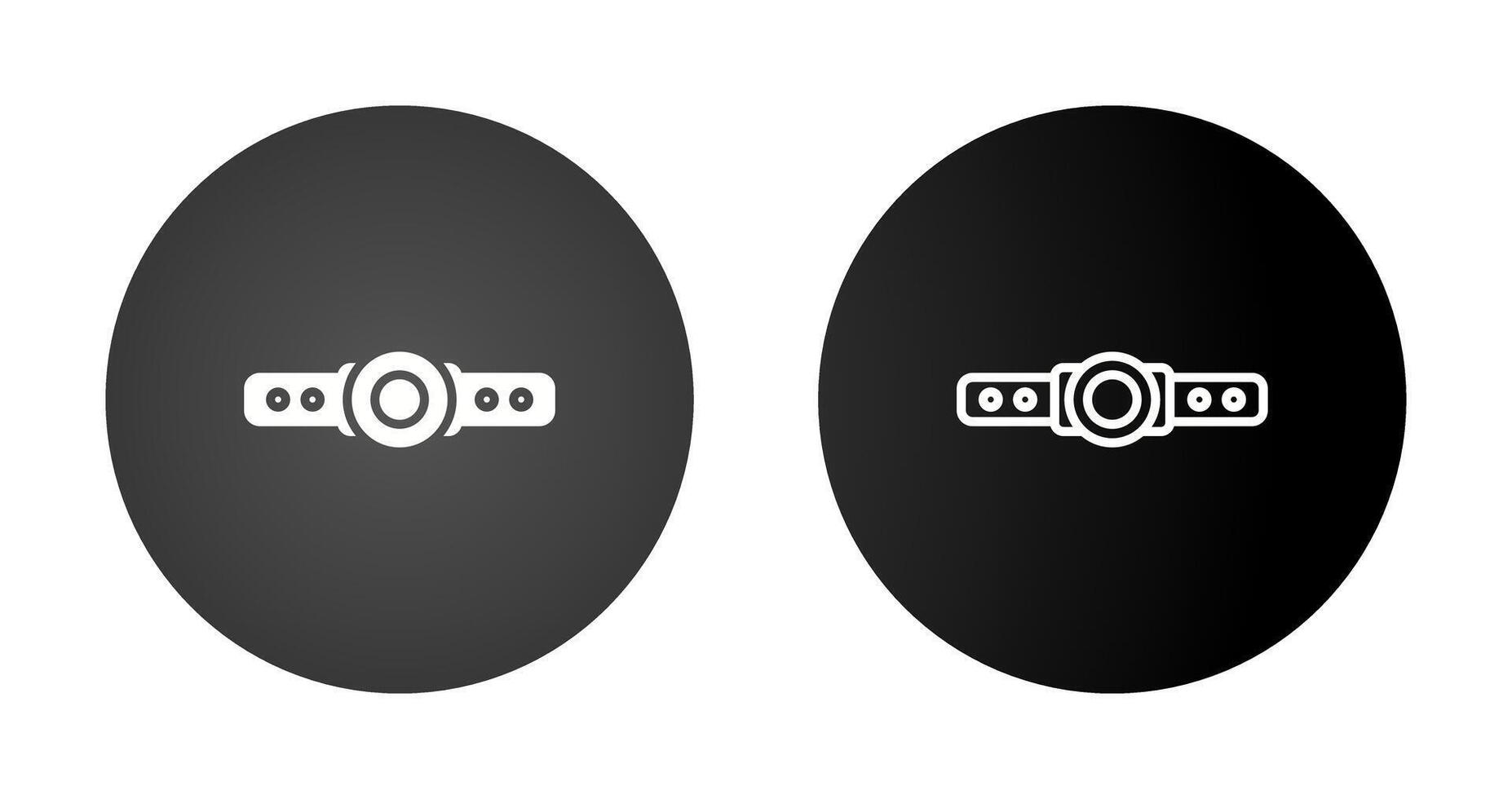 Headlamp Vector Icon