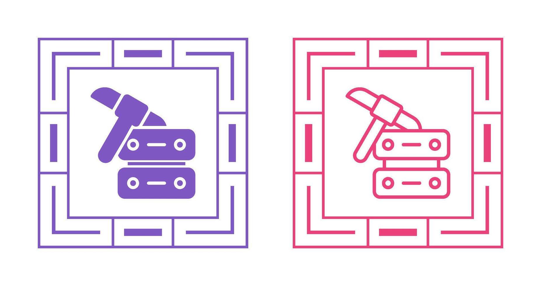 Data Mining Vector Icon