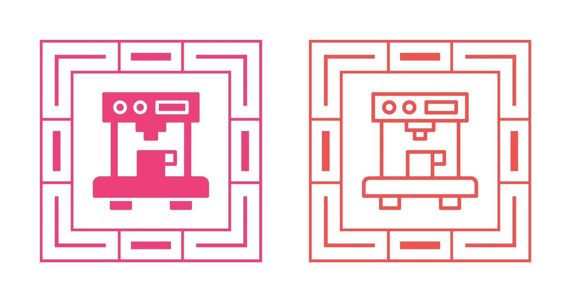 Coffee Machine Vector Icon
