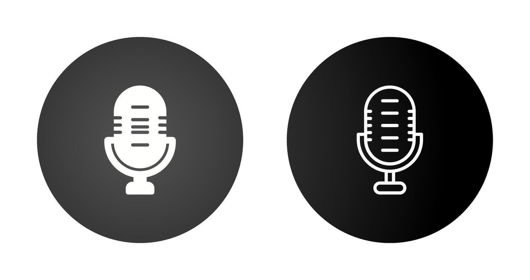 Microphone Vector Icon