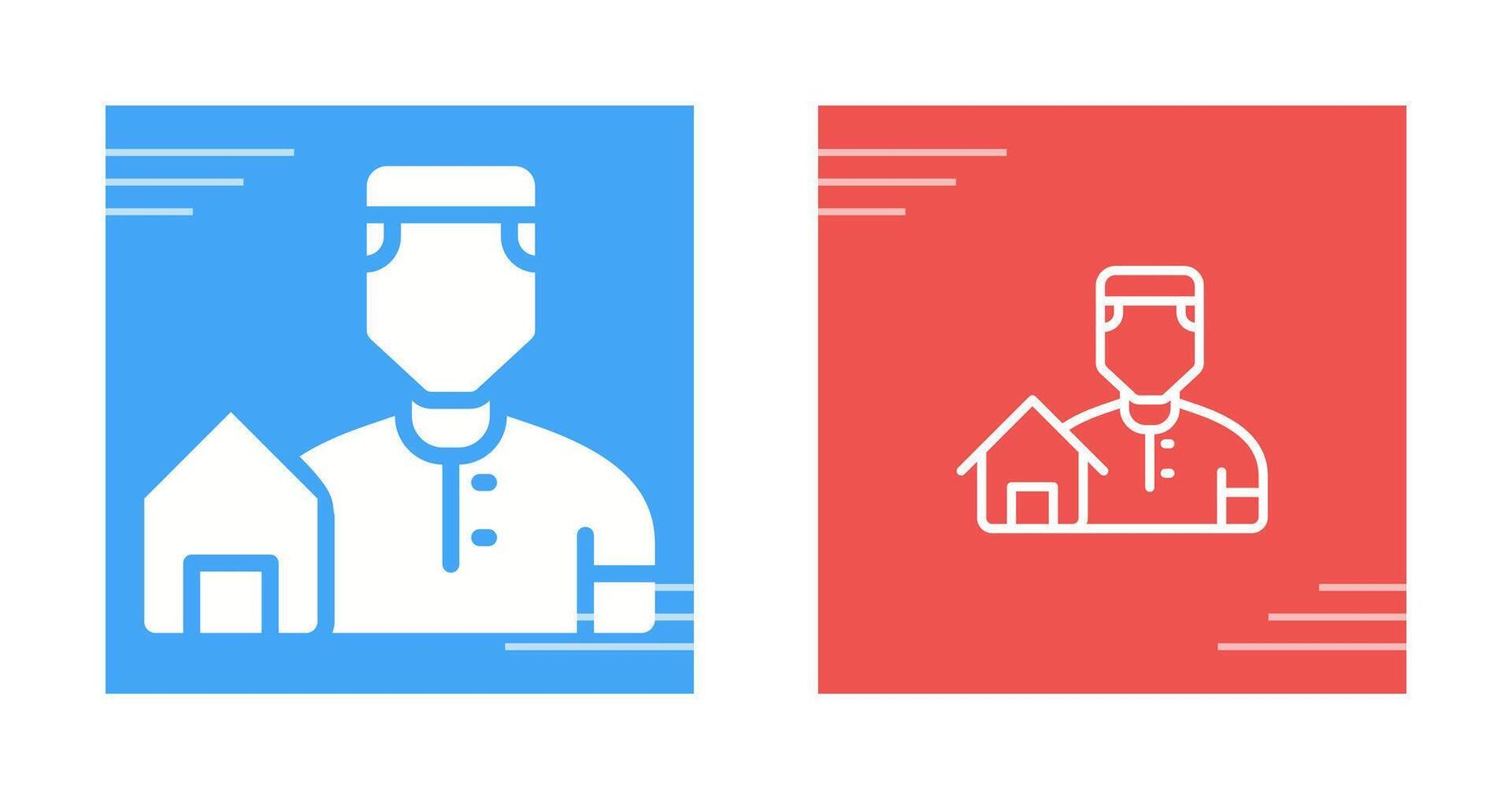 House Owner Vector Icon