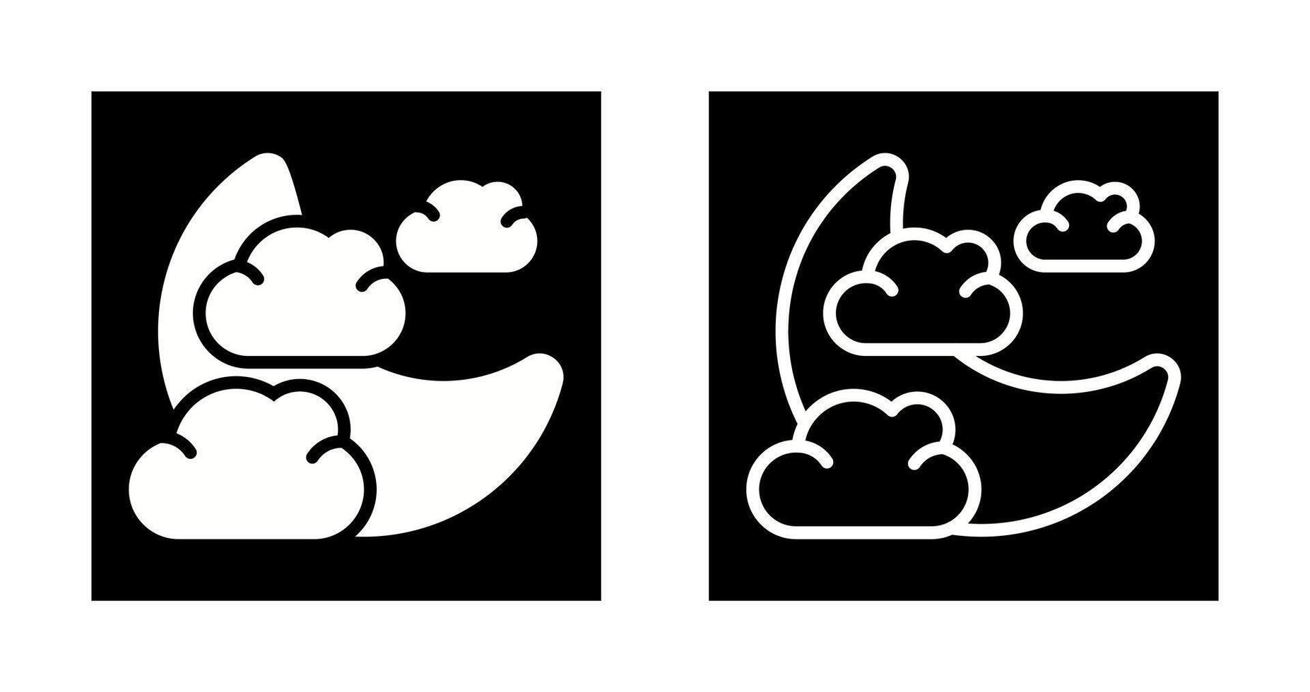 Moon Vector Icon