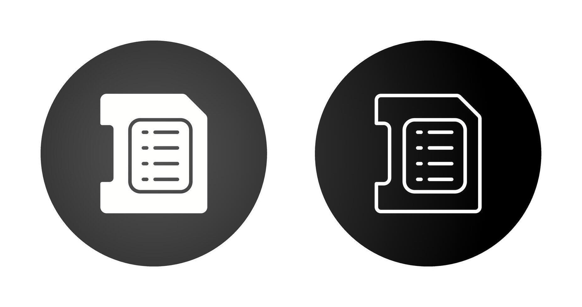 Sd Card Vector Icon