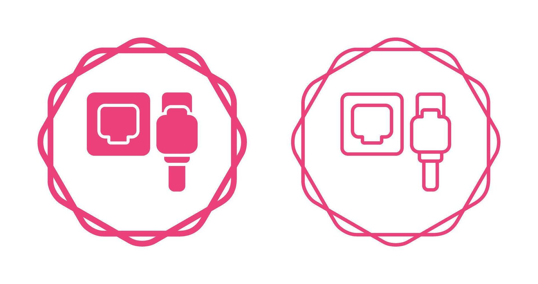 Ethernet Vector Icon