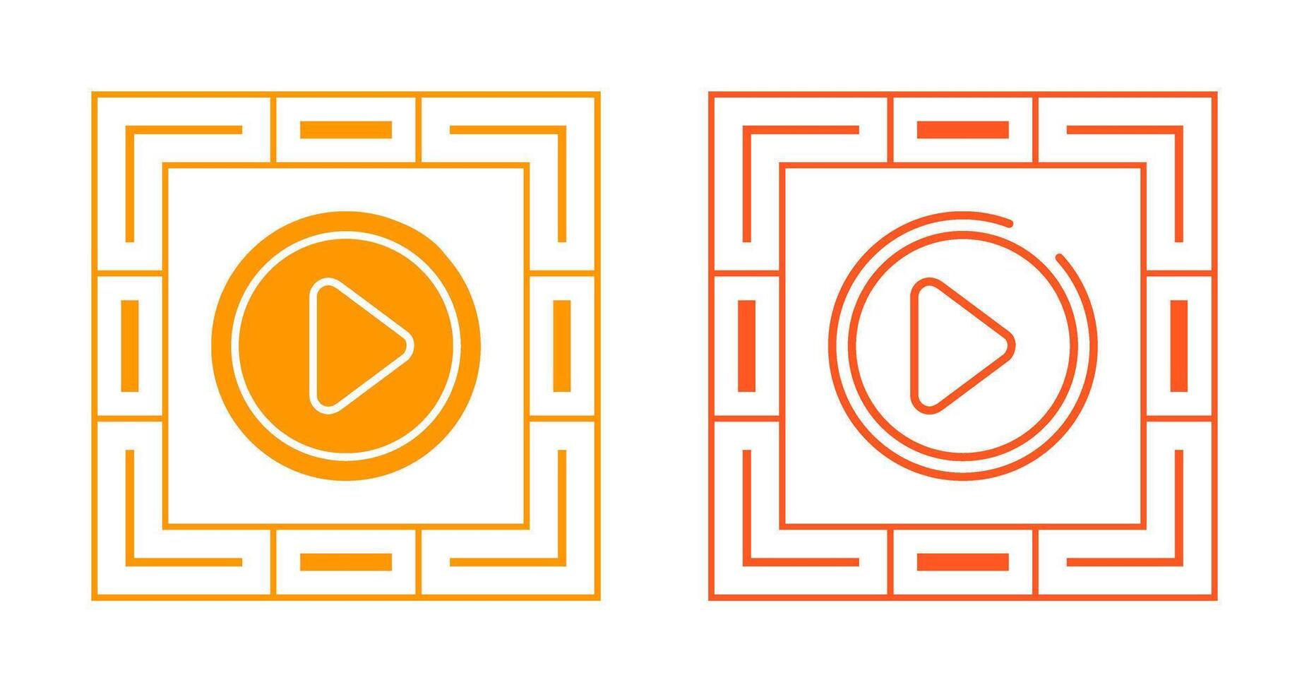 Play Button Vector Icon