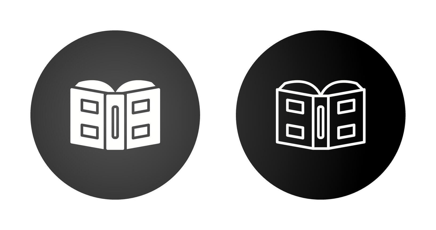 Open book Vector Icon