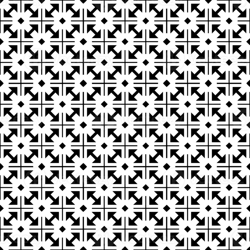 Black seamless abstract pattern. Overlay for background and backdrop. Ornamental design. PNG graphic illustration with transparent background.