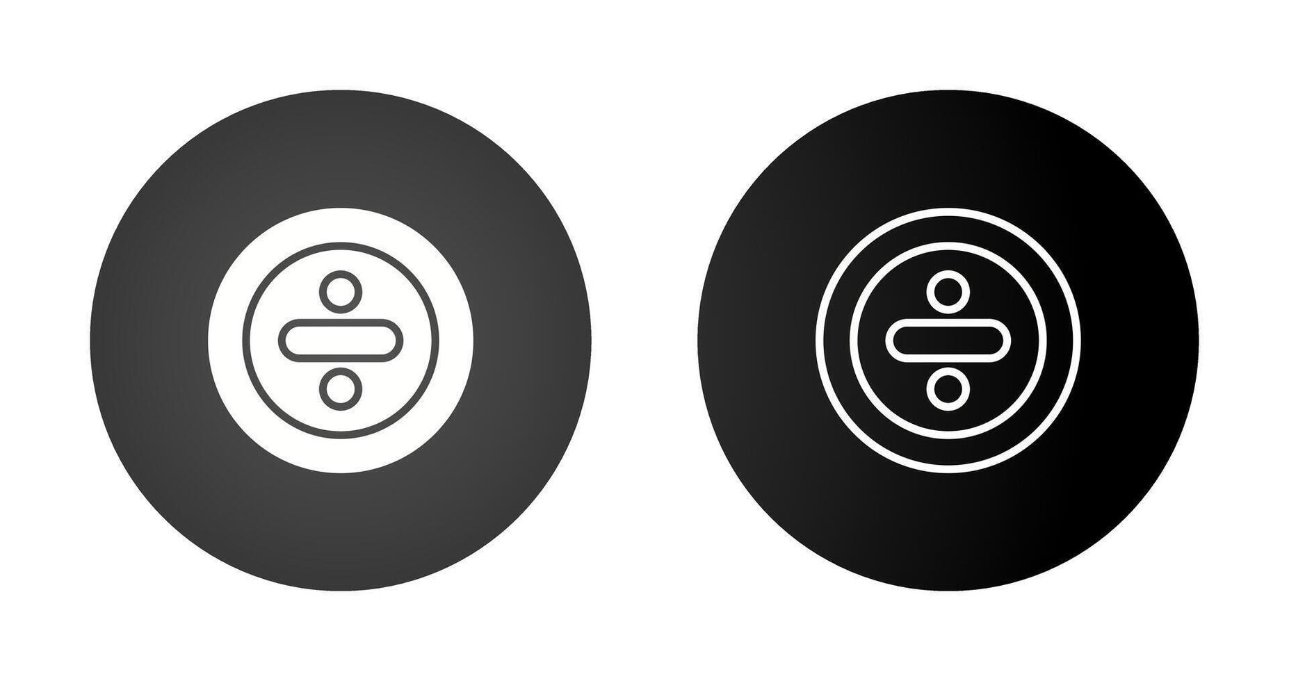 Division Vector Icon