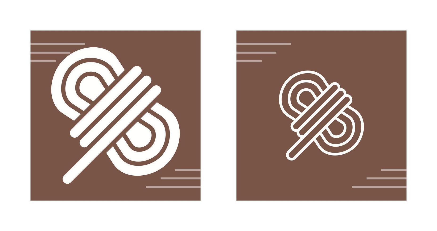 Cable Ties Vector Icon