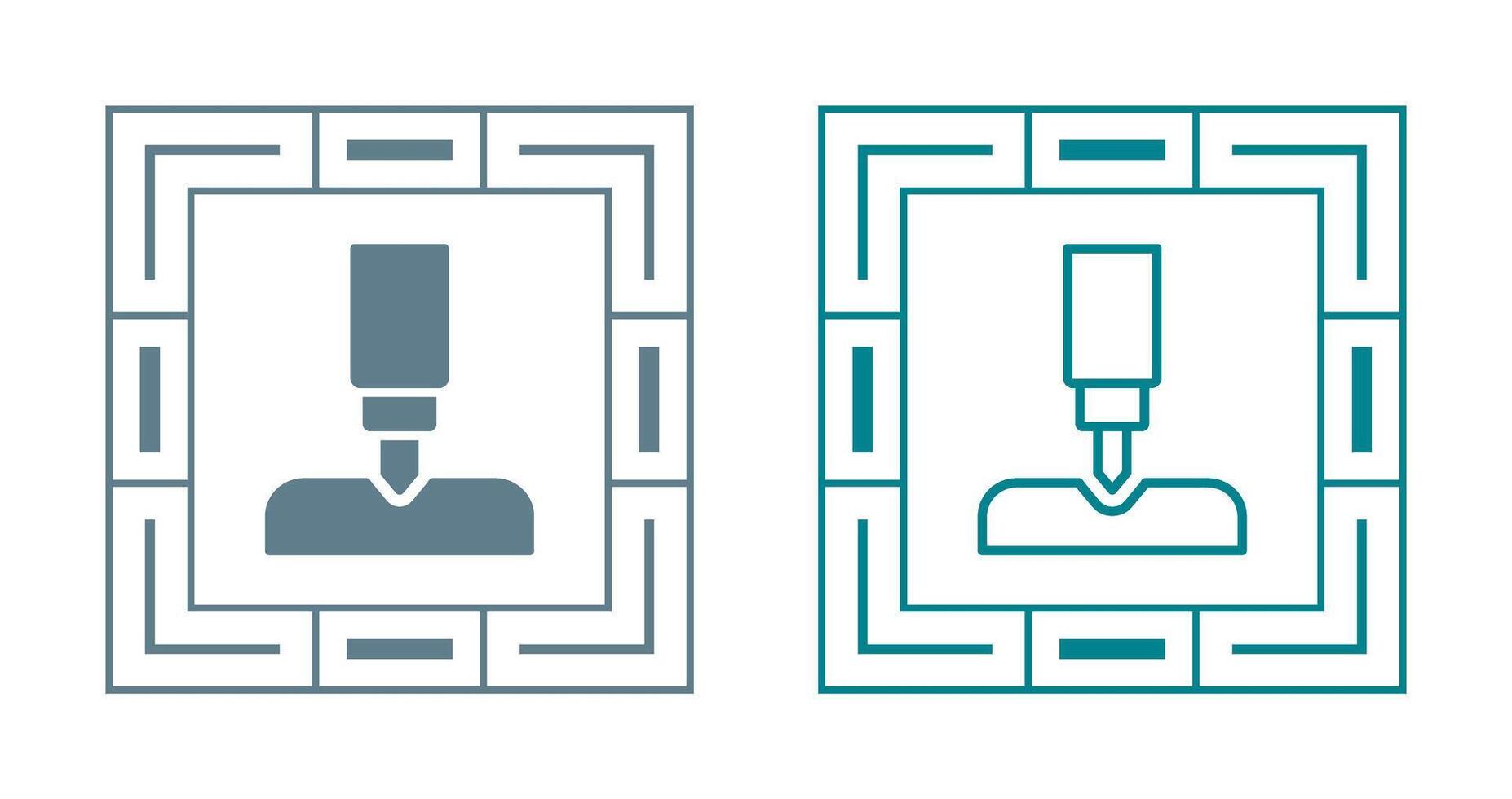 Pneumatic hammer Vector Icon