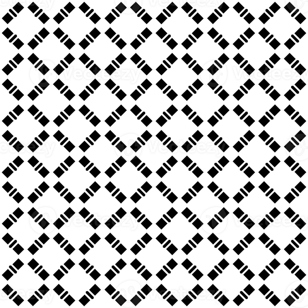 Black seamless abstract pattern. Overlay for background and backdrop. Ornamental design. PNG graphic illustration with transparent background.