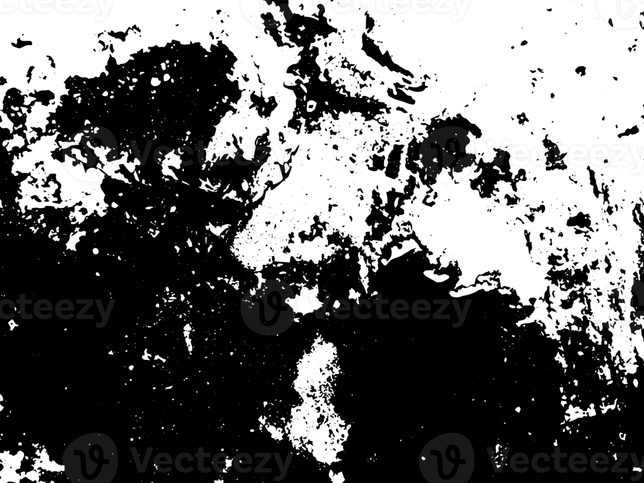 Rustic grunge texture with grain and stains. Abstract noise background. PNG graphic illustration with transparent background.