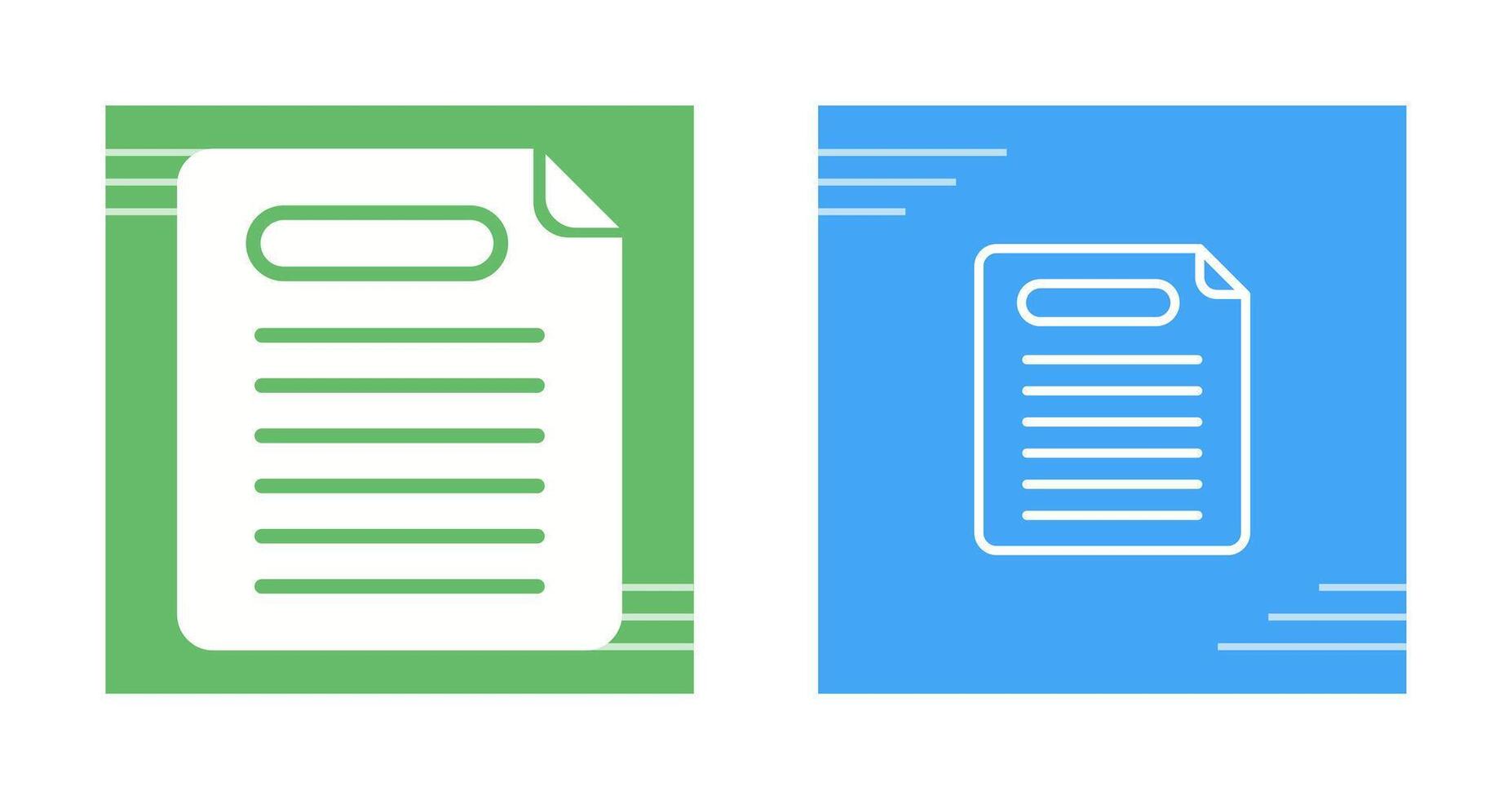 Report Vector Icon