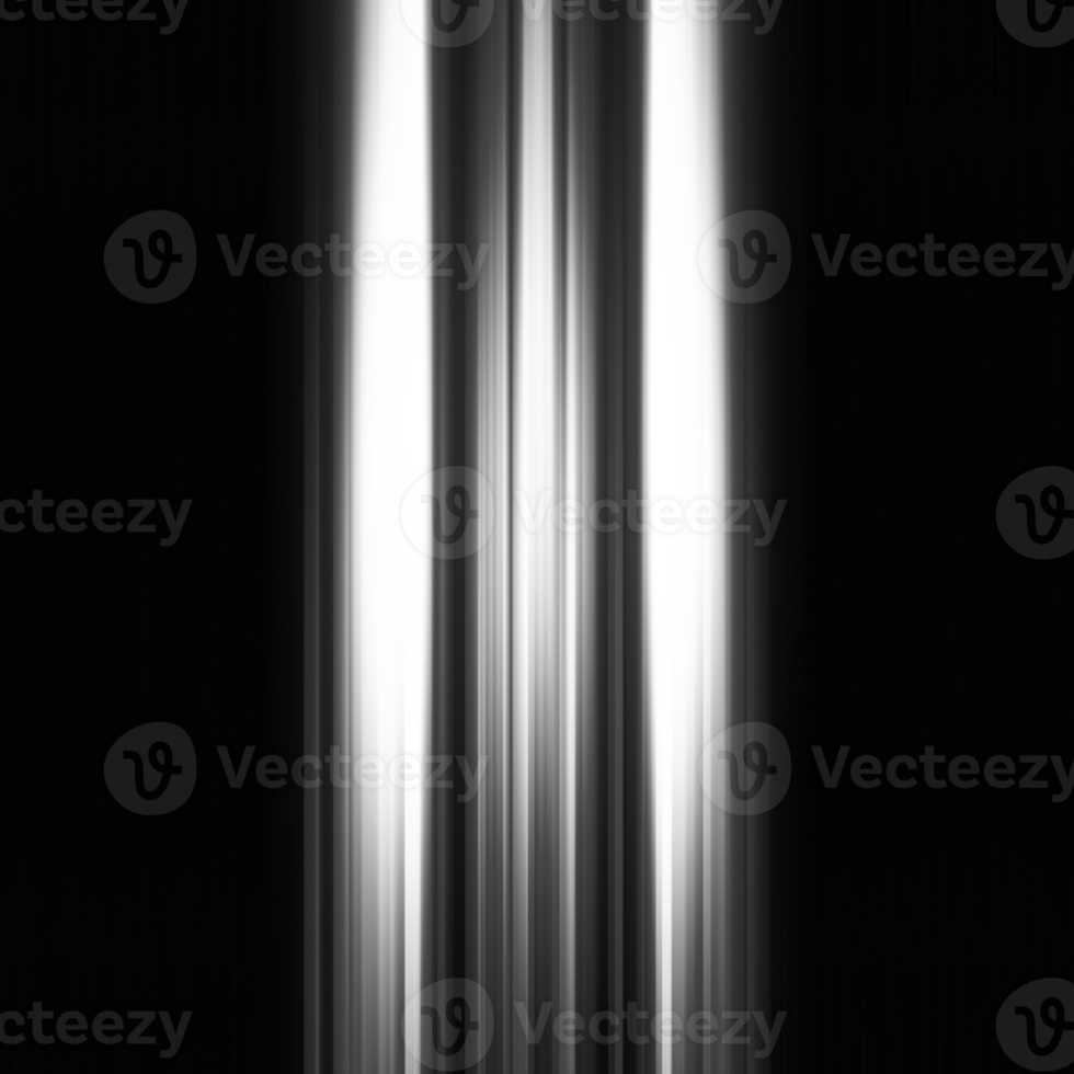 Black and white striped abstract background overlay. Motion effect. PNG graphic illustration with transparent background.