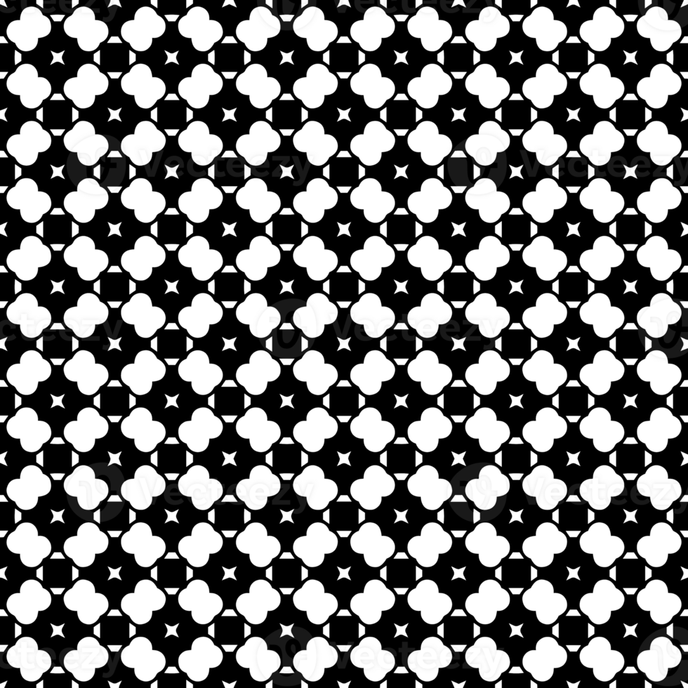 Black seamless abstract pattern. Overlay for background and backdrop. Ornamental design. PNG graphic illustration with transparent background.