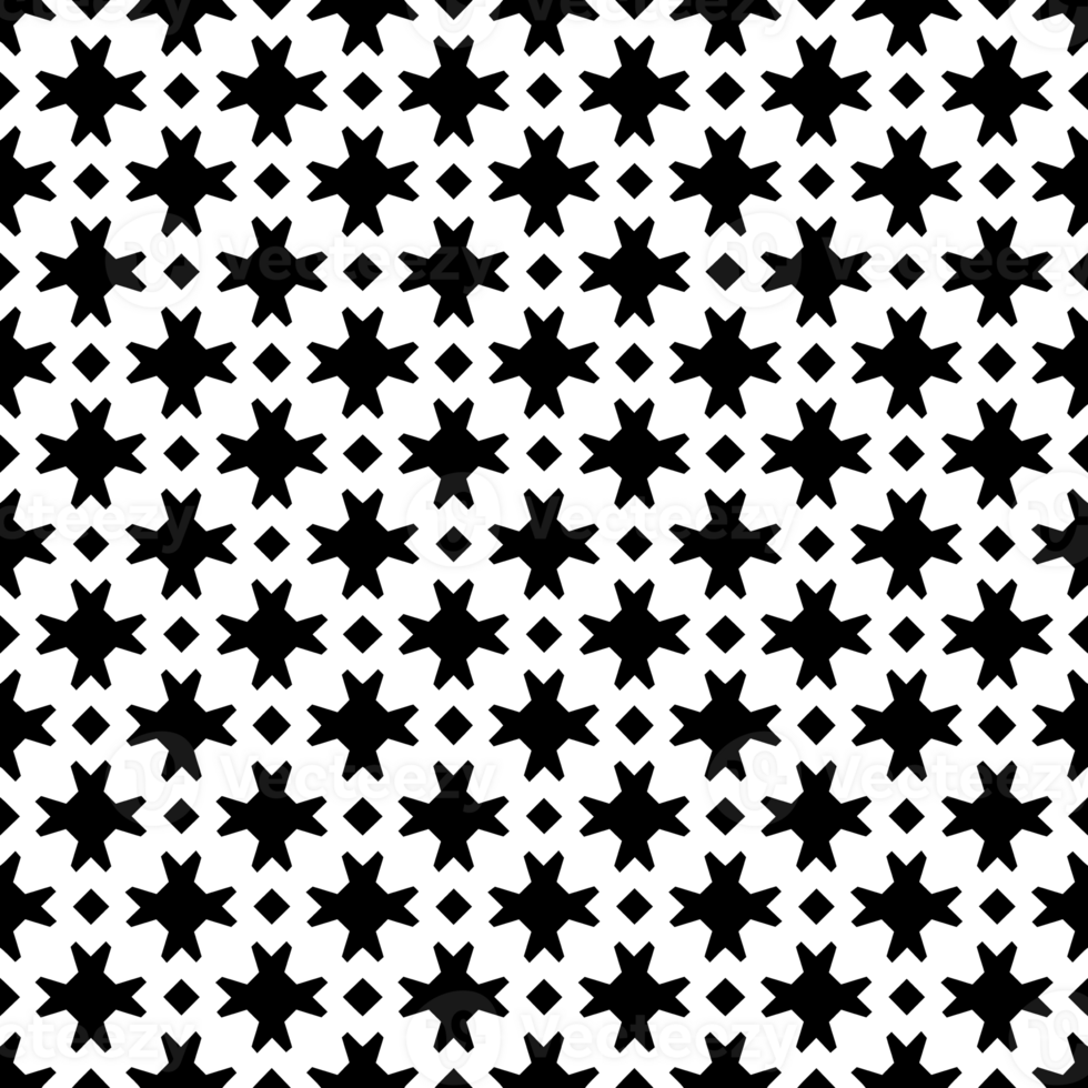 Black seamless abstract pattern. Overlay for background and backdrop. Ornamental design. PNG graphic illustration with transparent background.