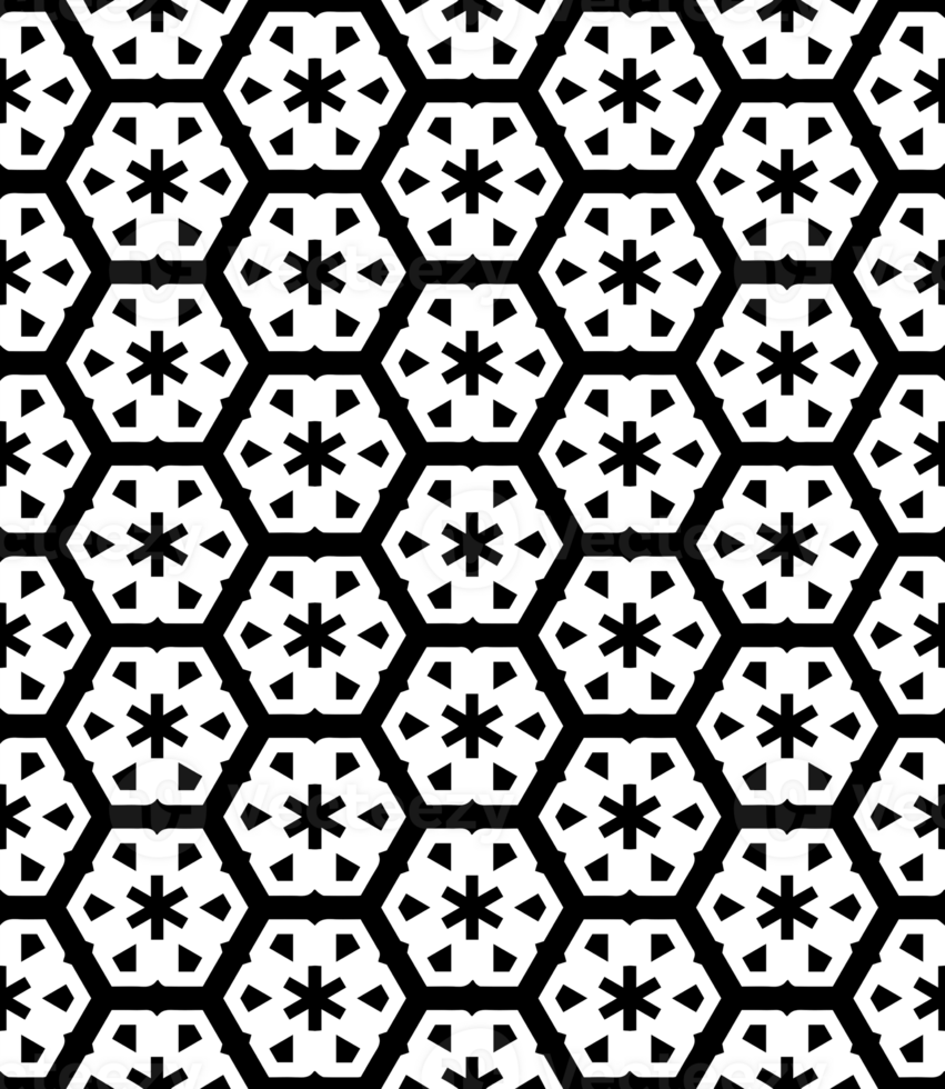 Black seamless abstract pattern. Overlay for background and backdrop. Ornamental design. PNG graphic illustration with transparent background.