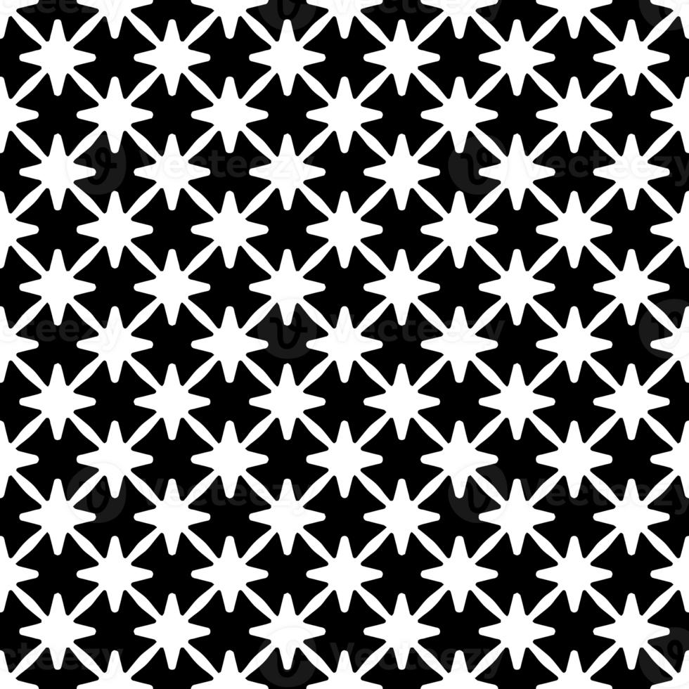 Black seamless abstract pattern. Overlay for background and backdrop. Ornamental design. PNG graphic illustration with transparent background.