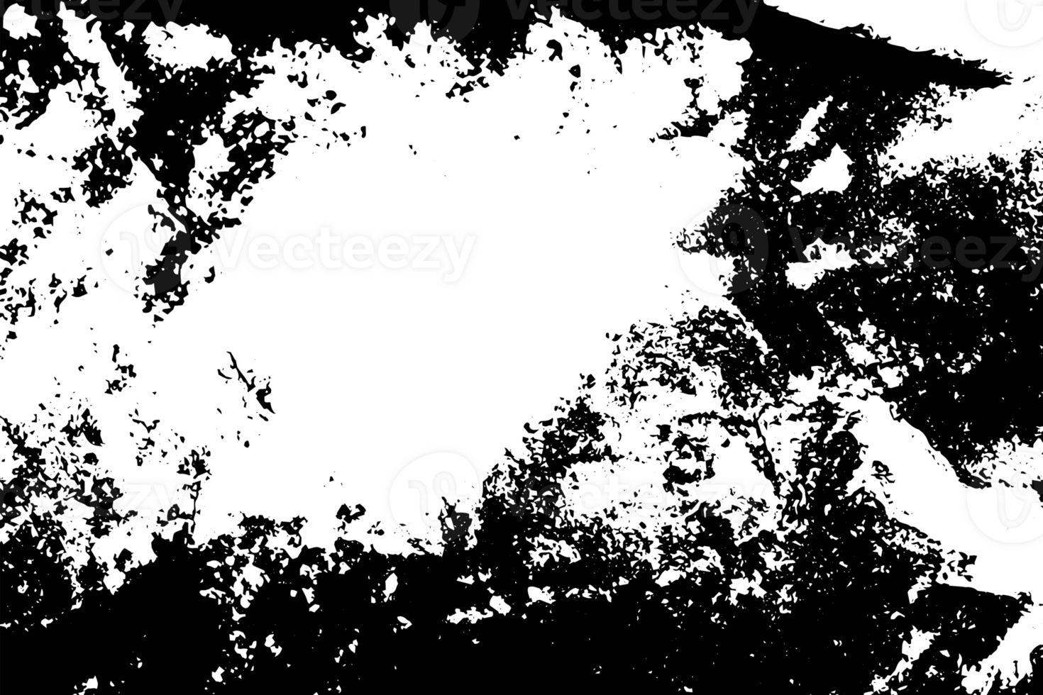 Rustic grunge texture with grain and stains. Abstract noise background. PNG graphic illustration with transparent background.