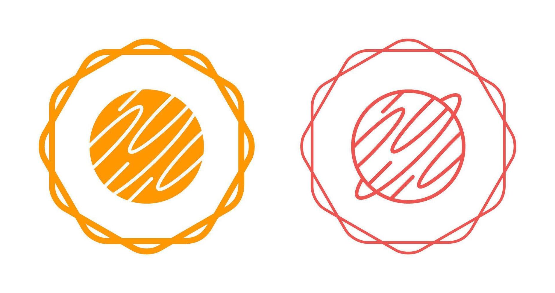 Saturn Vector Icon