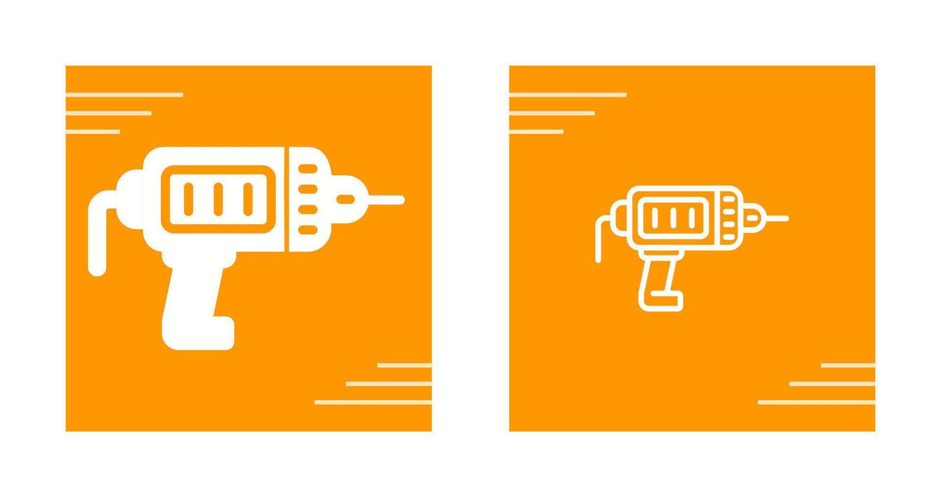 Electric Drill Vector Icon