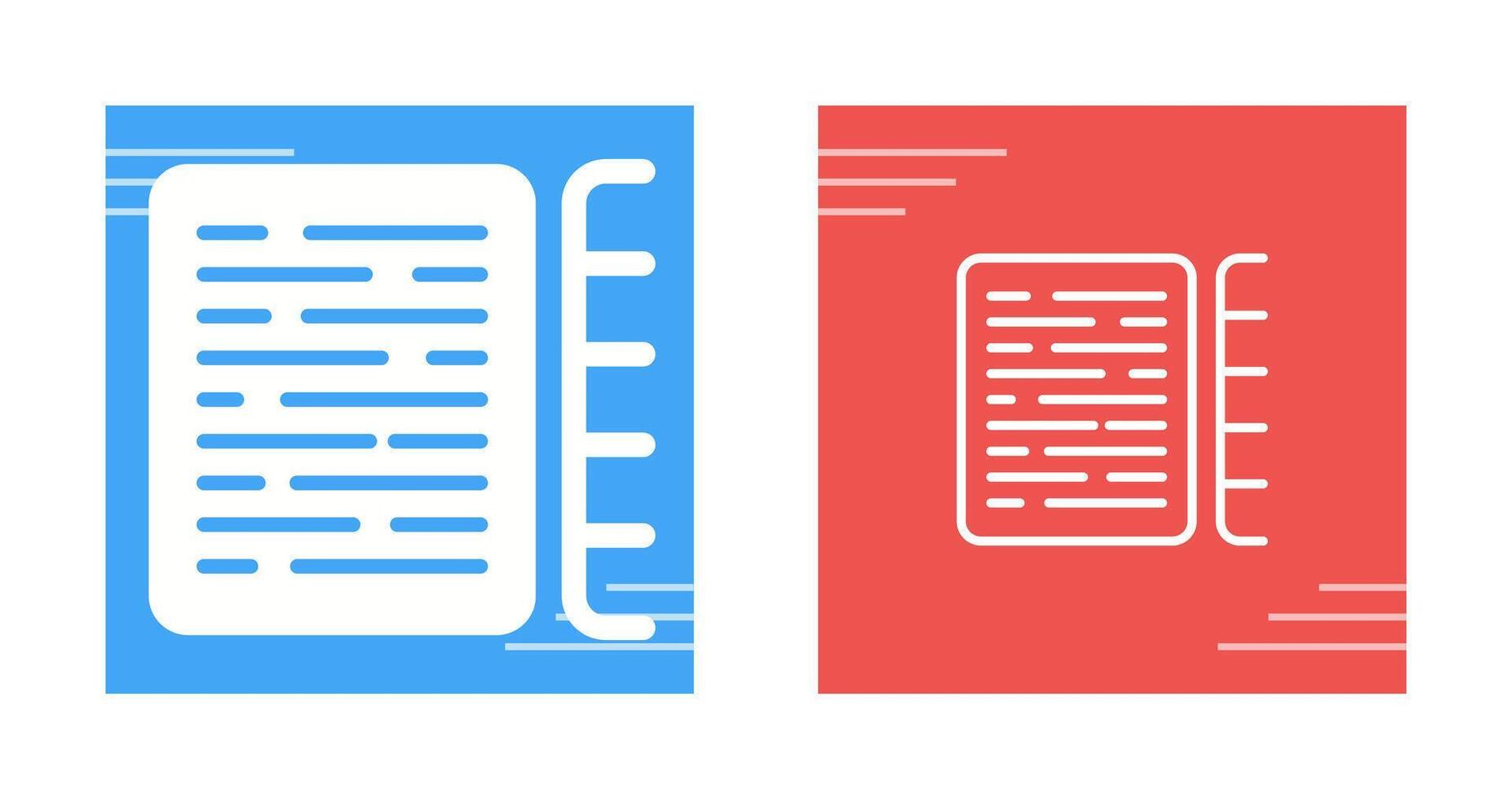 Document Indexing Vector Icon