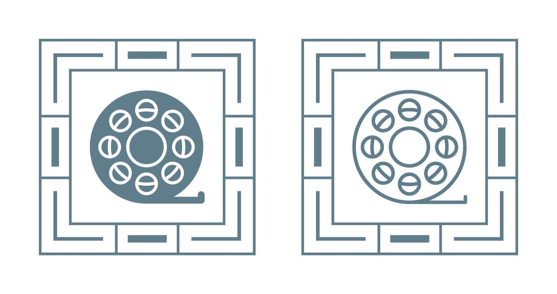 Film Reel Vector Icon