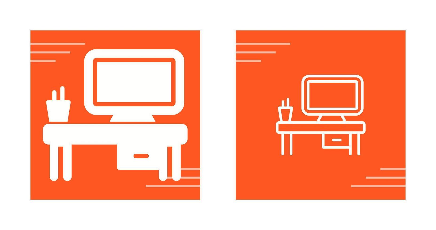 Computer Vector Icon