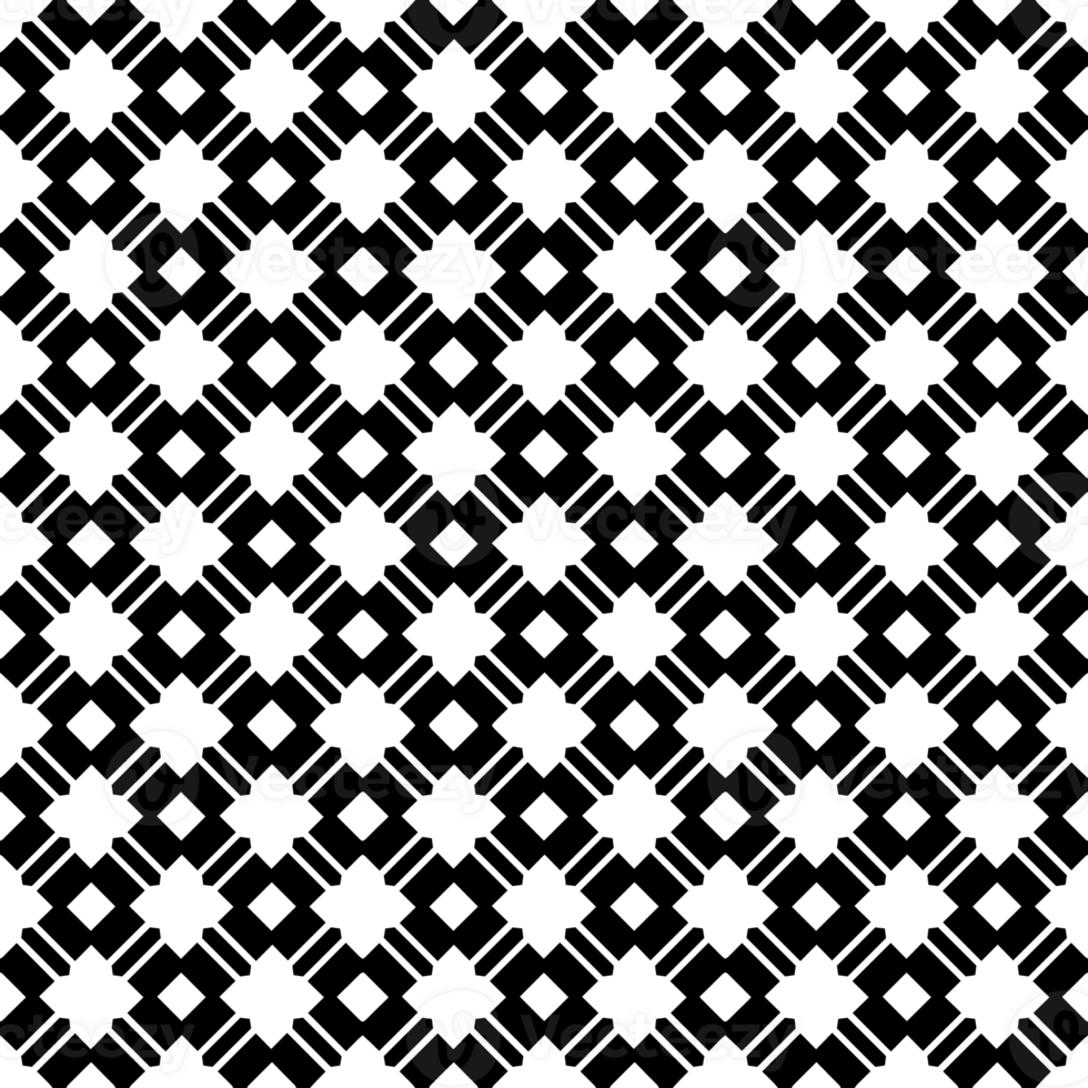Black seamless abstract pattern. Overlay for background and backdrop. Ornamental design. PNG graphic illustration with transparent background.