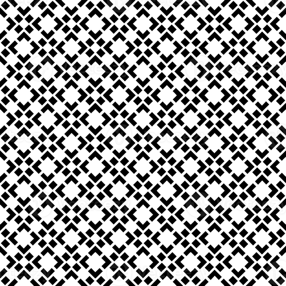 Black seamless abstract pattern. Overlay for background and backdrop. Ornamental design. PNG graphic illustration with transparent background.
