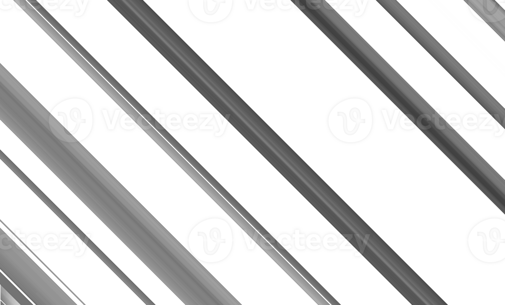 Black and white striped abstract background overlay. Motion effect. PNG graphic illustration with transparent background.