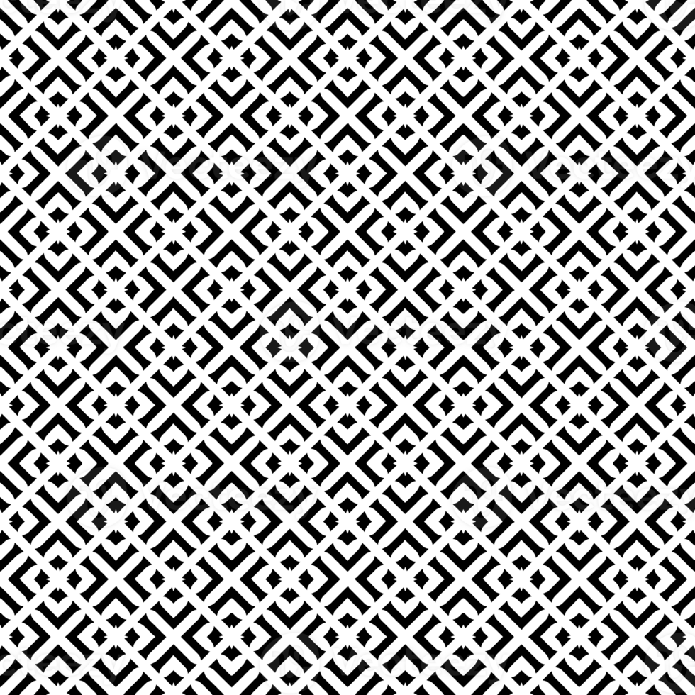 Black seamless abstract pattern. Overlay for background and backdrop. Ornamental design. PNG graphic illustration with transparent background.