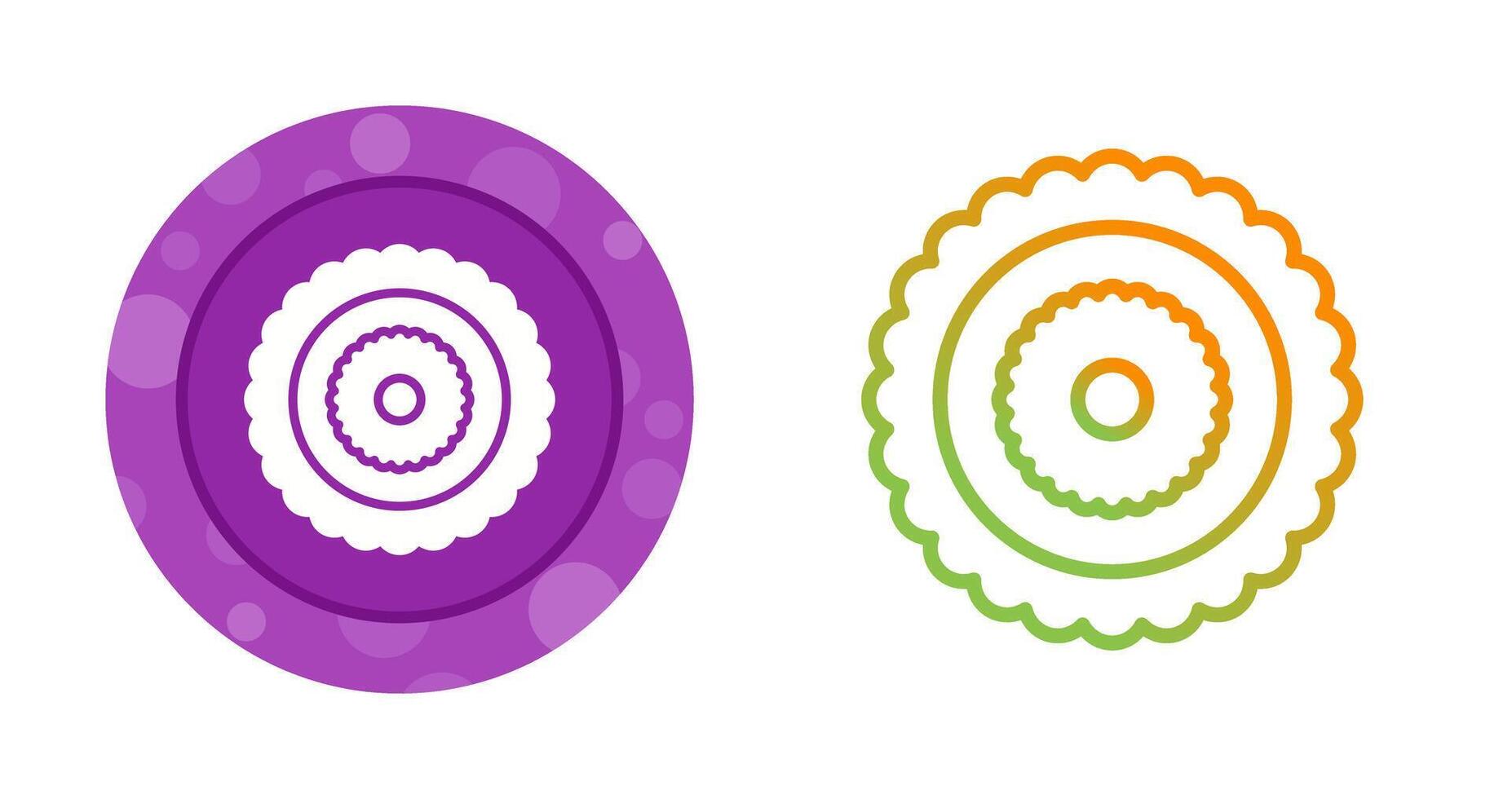 Biscuit Vector Icon