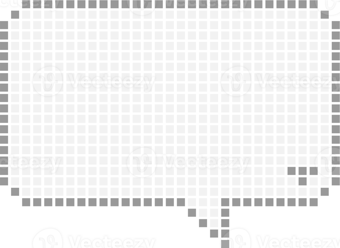 8bit retro game pixel speech bubble balloon icon sticker memo keyword planner text box banner, flat png transparent element design