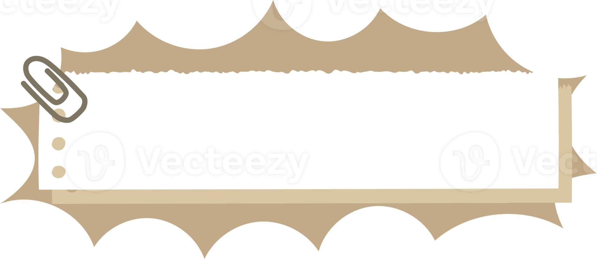 Colorful pastel brown color speech bubble balloon, icon sticker memo keyword planner text box banner, flat png transparent element design
