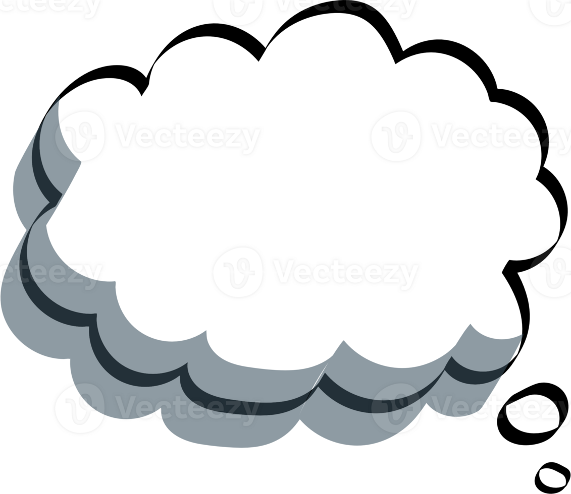 Blue color speech bubble balloon, icon sticker memo keyword planner text box banner, flat png transparent element design
