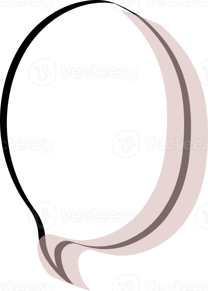 Pink color speech bubble balloon, icon sticker memo keyword planner text box banner, flat png transparent element design
