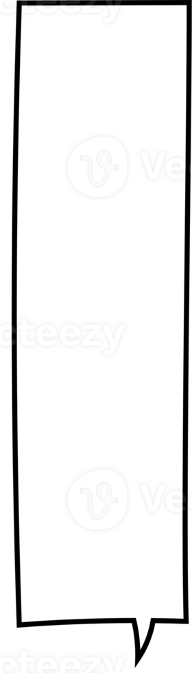 Black and white color speech bubble balloon, icon sticker memo keyword planner text box banner, flat png transparent element design