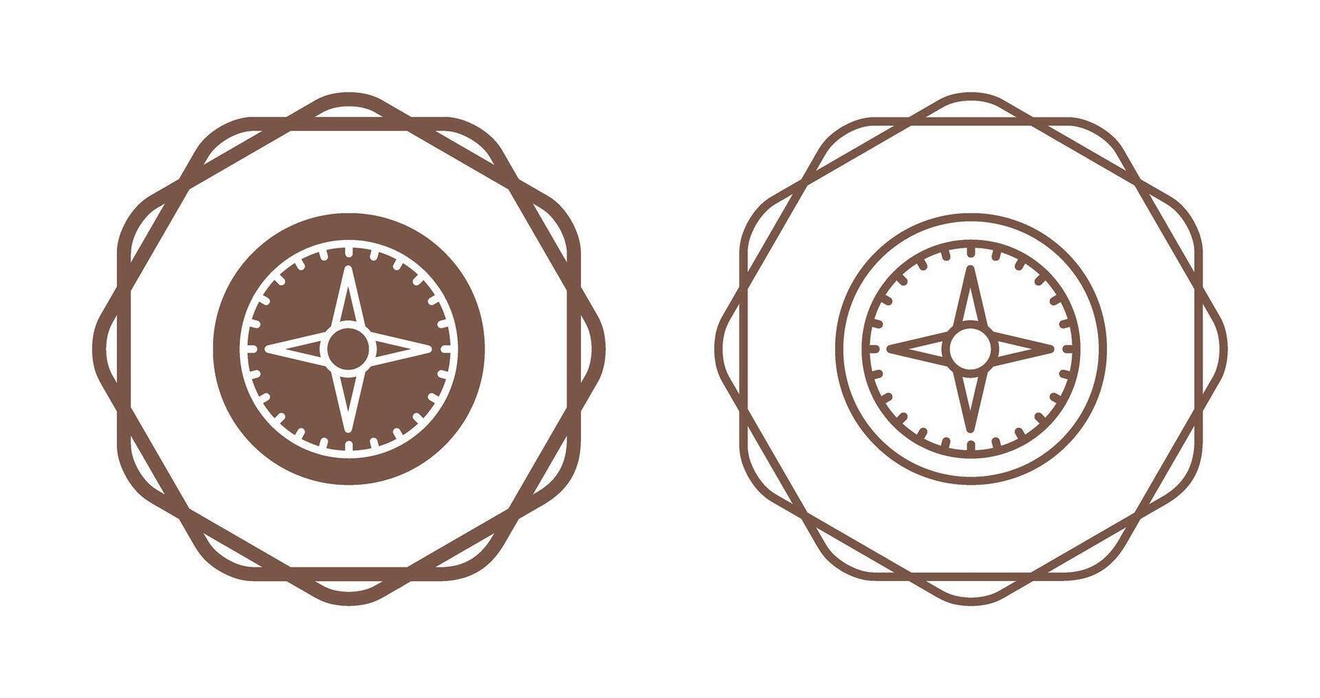 Compass Vector Icon