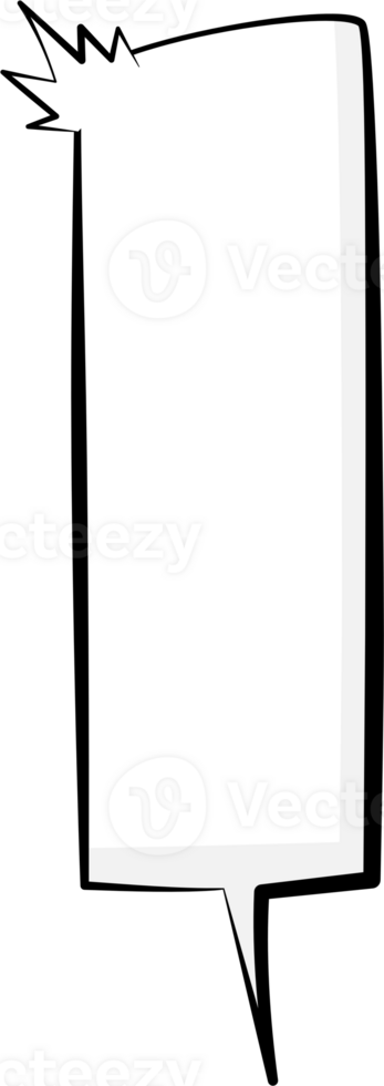 Black and white color speech bubble balloon, icon sticker memo keyword planner text box banner, flat png transparent element design